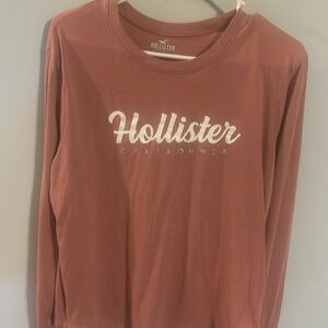 Hollister NWOT mauve long sleeve T